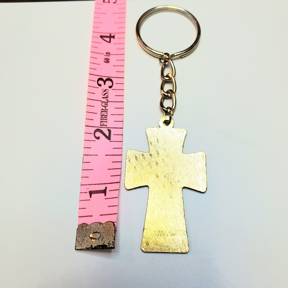 Prayer cross keychain - Picture 3 of 3